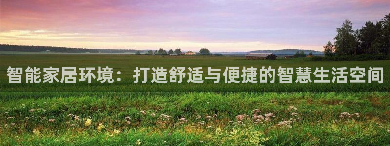 智能家居环境:打造舒适与便捷的智慧生活空